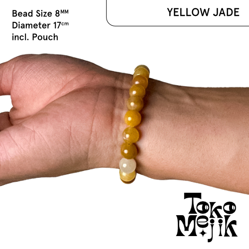 Yellow Jade Bracelet